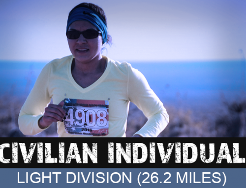 Civilian Individual – Light Division (26.2 Miles)